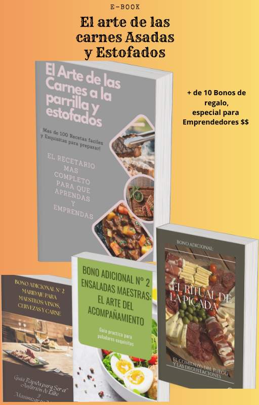 El Arte de las Carnes Asadas y Estofados: 100 recetas para aprender y emprender
